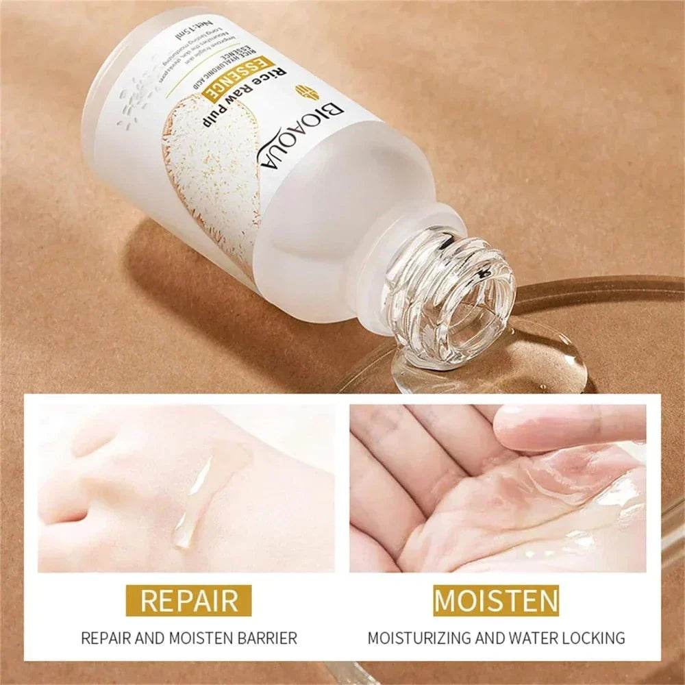 Bioaqua Rice Raw Essence Serum - swmart