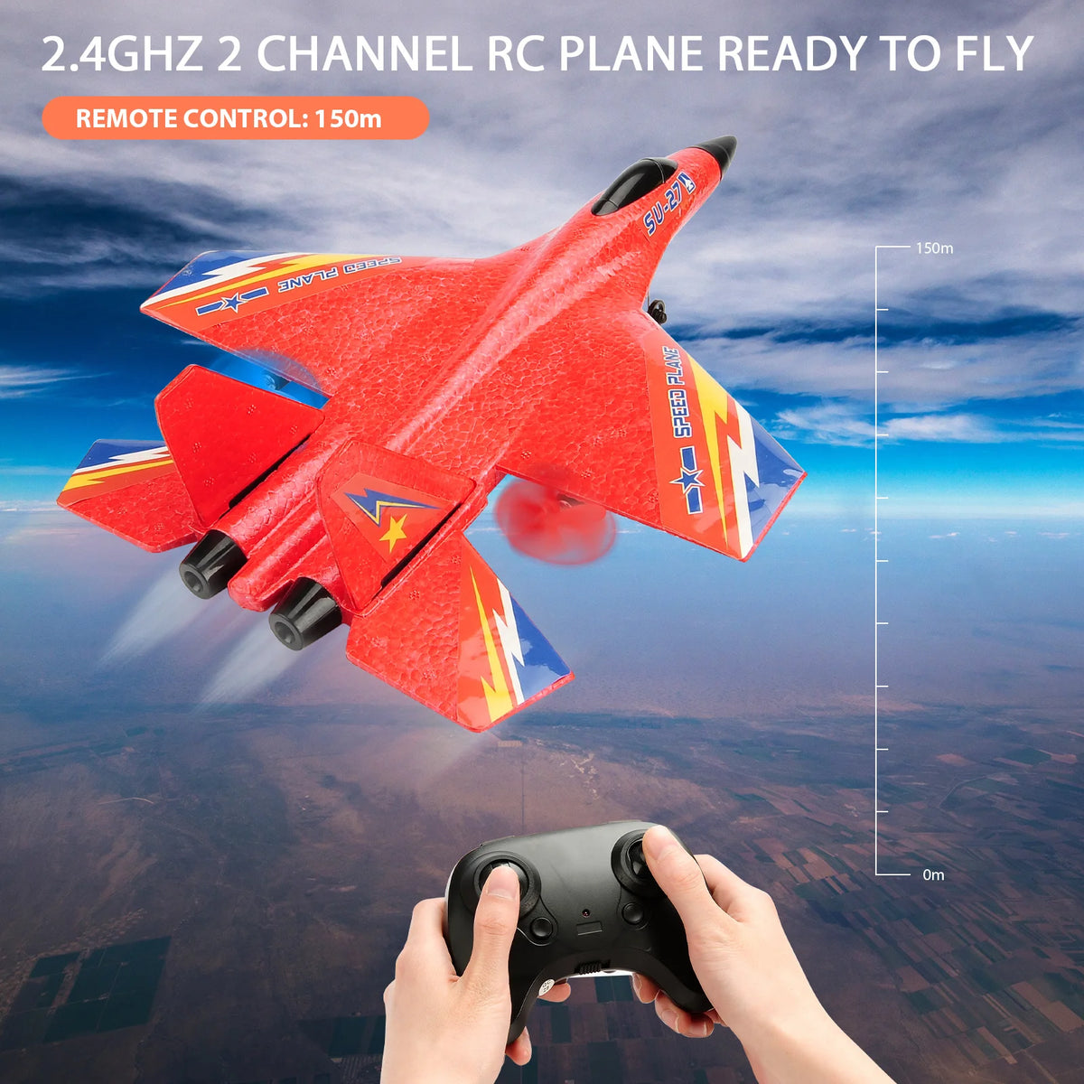 SU-27 RC Plane - Aircraft Remote Control toy