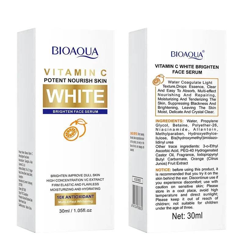 Bioaqua Vitamin C White Serum 30ml (Imported) - swmart