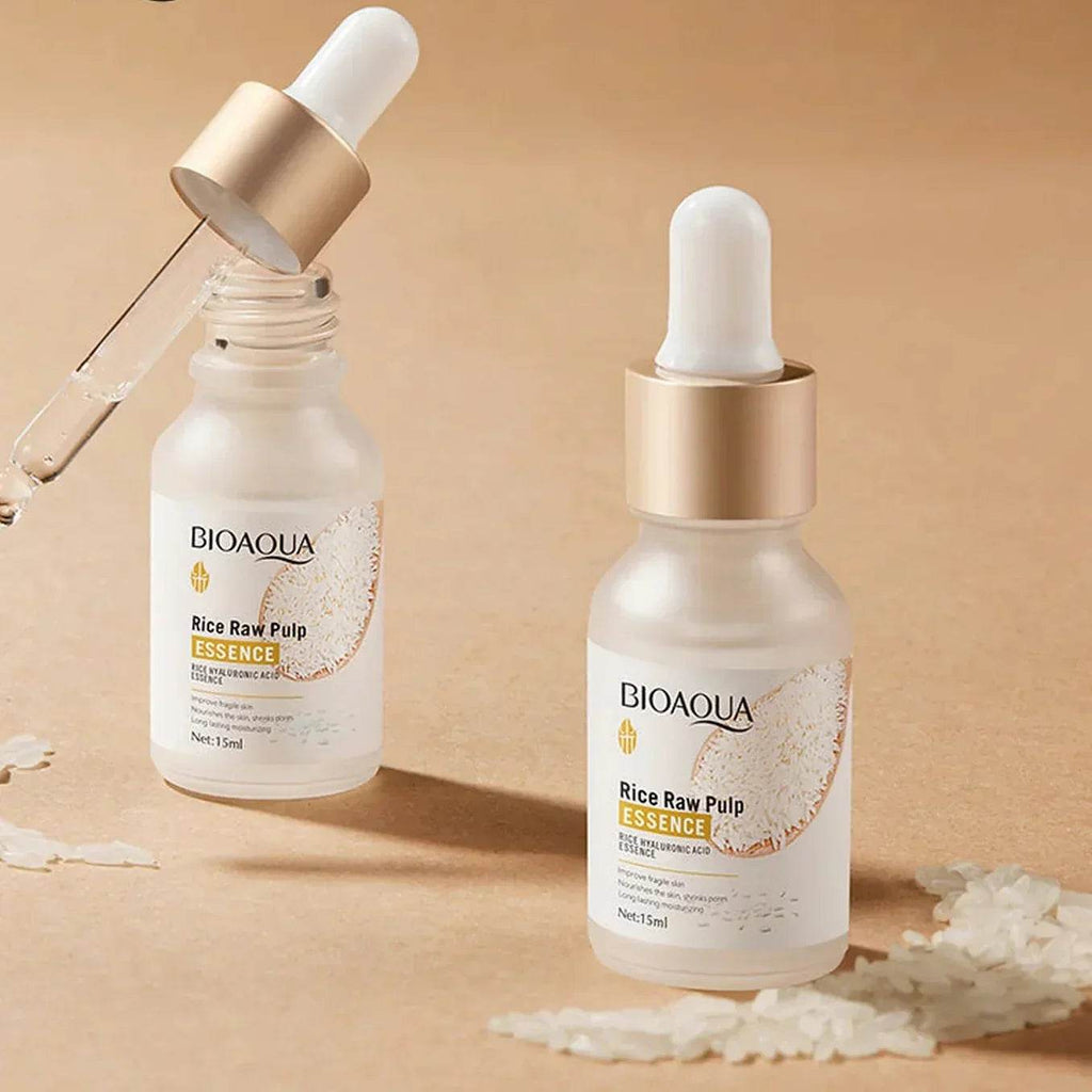 Bioaqua Rice Raw Essence Serum - swmart