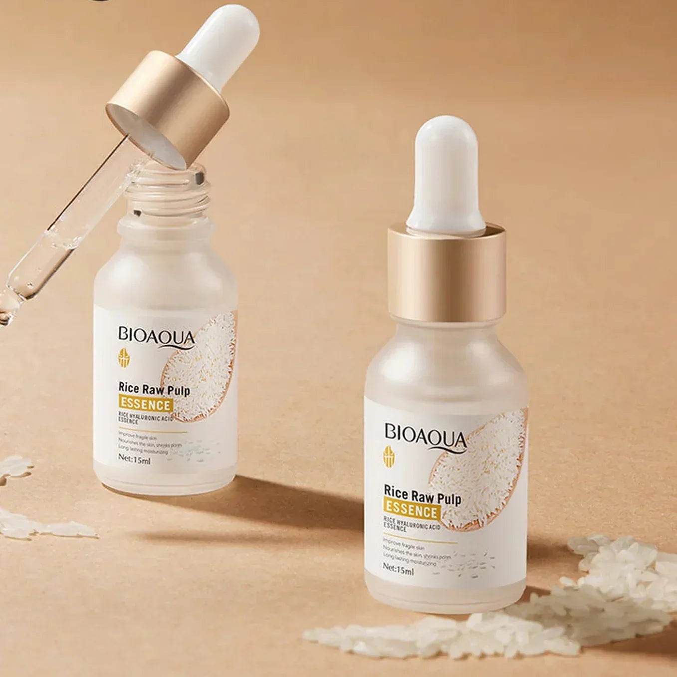 Bioaqua Rice Raw Essence Serum - swmart