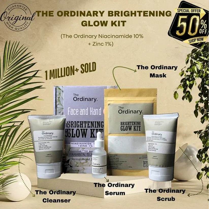 The Ordinary Face & Hand Brightening Glow Kit ✨ - swmart